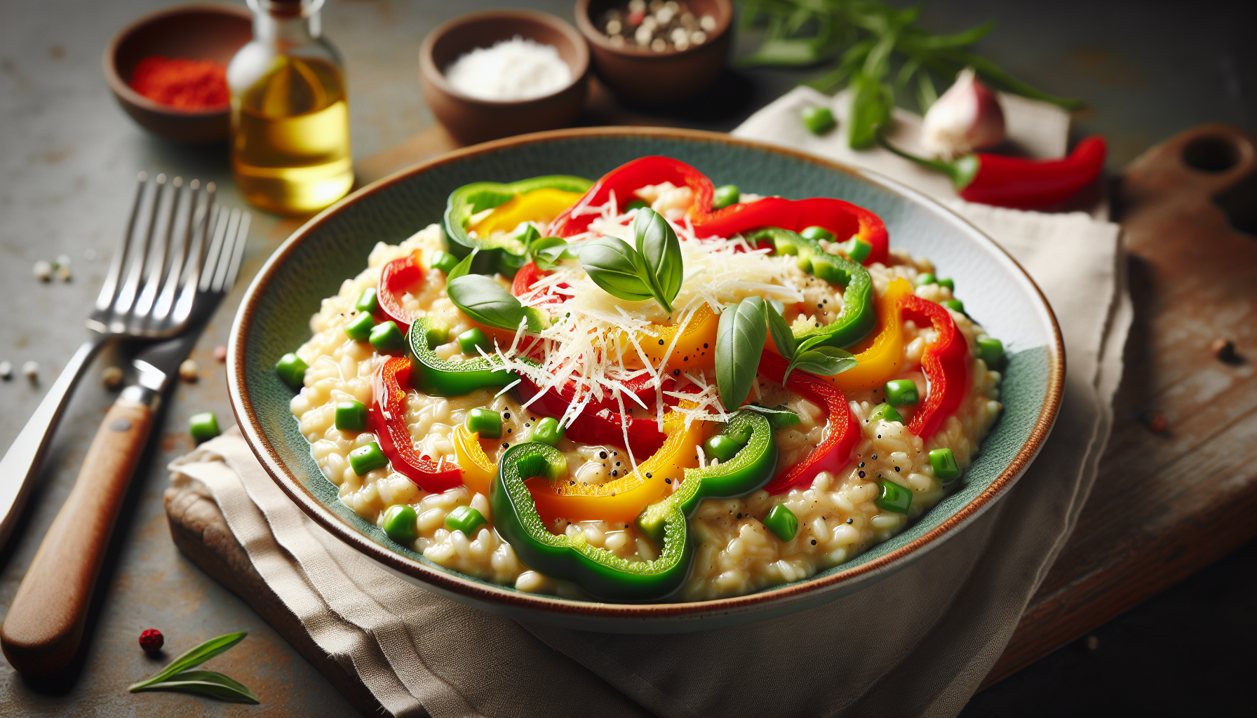 risotto ai peperoni